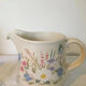 Vintage milk jug and sugar bowl set by Poole Pottery England 1980