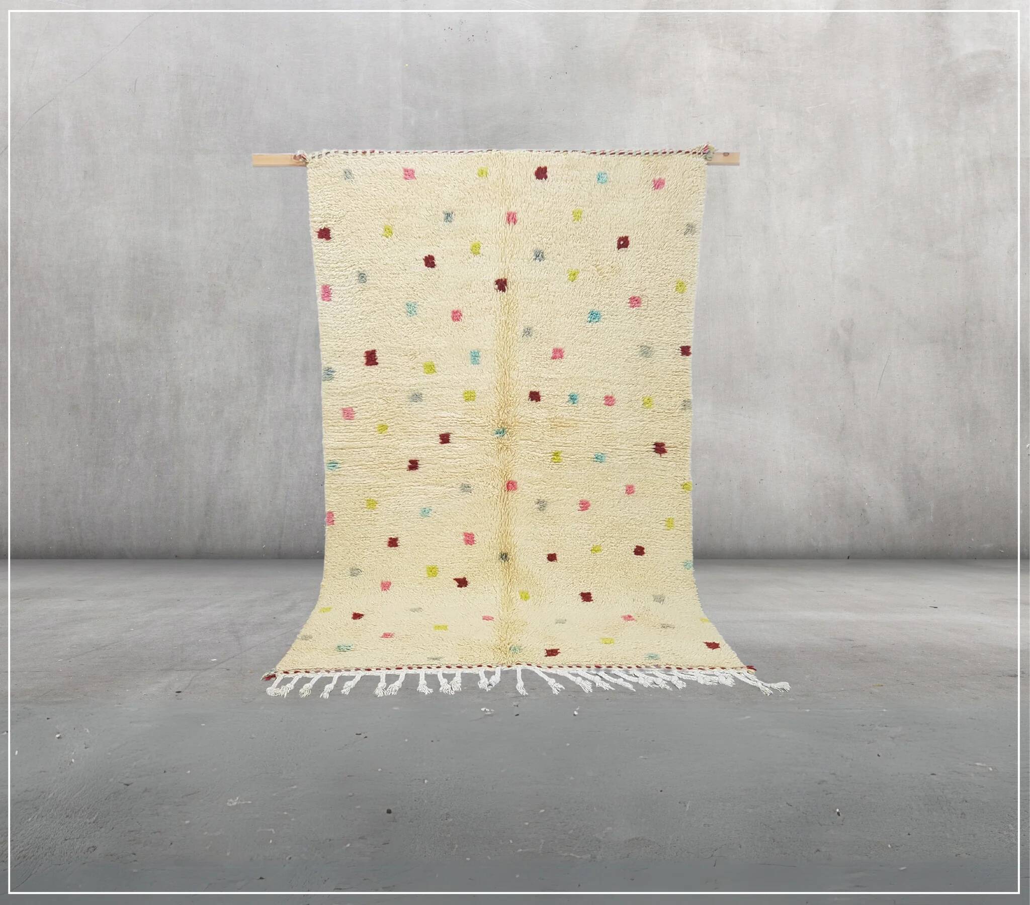 Handmade Azilal rug, 230 x 150 cm, AZ-118