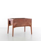 Scandinavian gardener in beech and copper
