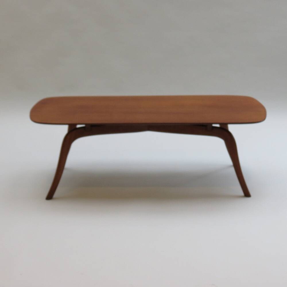 1950s Mid-Century Swedish Mahogany Coffee Table