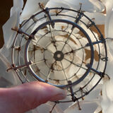 Vintage flower glass pendant chandelier