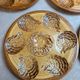 Set of 8 vintage oyster plates in majolica – Ateliers du Revernay