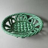 Barbotine cup braided effect, 60s