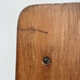 Vintage Beilrode (Germany) kindergarten chair | Almond green metal