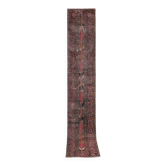 Vintage Turkish Oushak Rug Handwoven 65x407 cm
