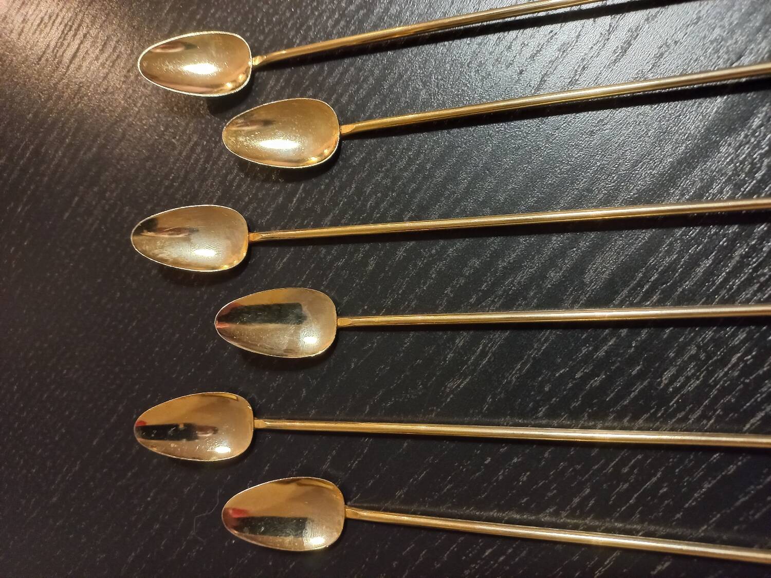 Golden Mazagran Spoons