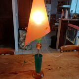Lampe vintage plastique