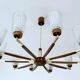 Large Vintage Scandinavian Pendant Light 60s
