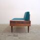 Méridienne scandinave en palissandre, années 1960