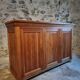 Vintage French pine buffet / Shop counter, 1930s