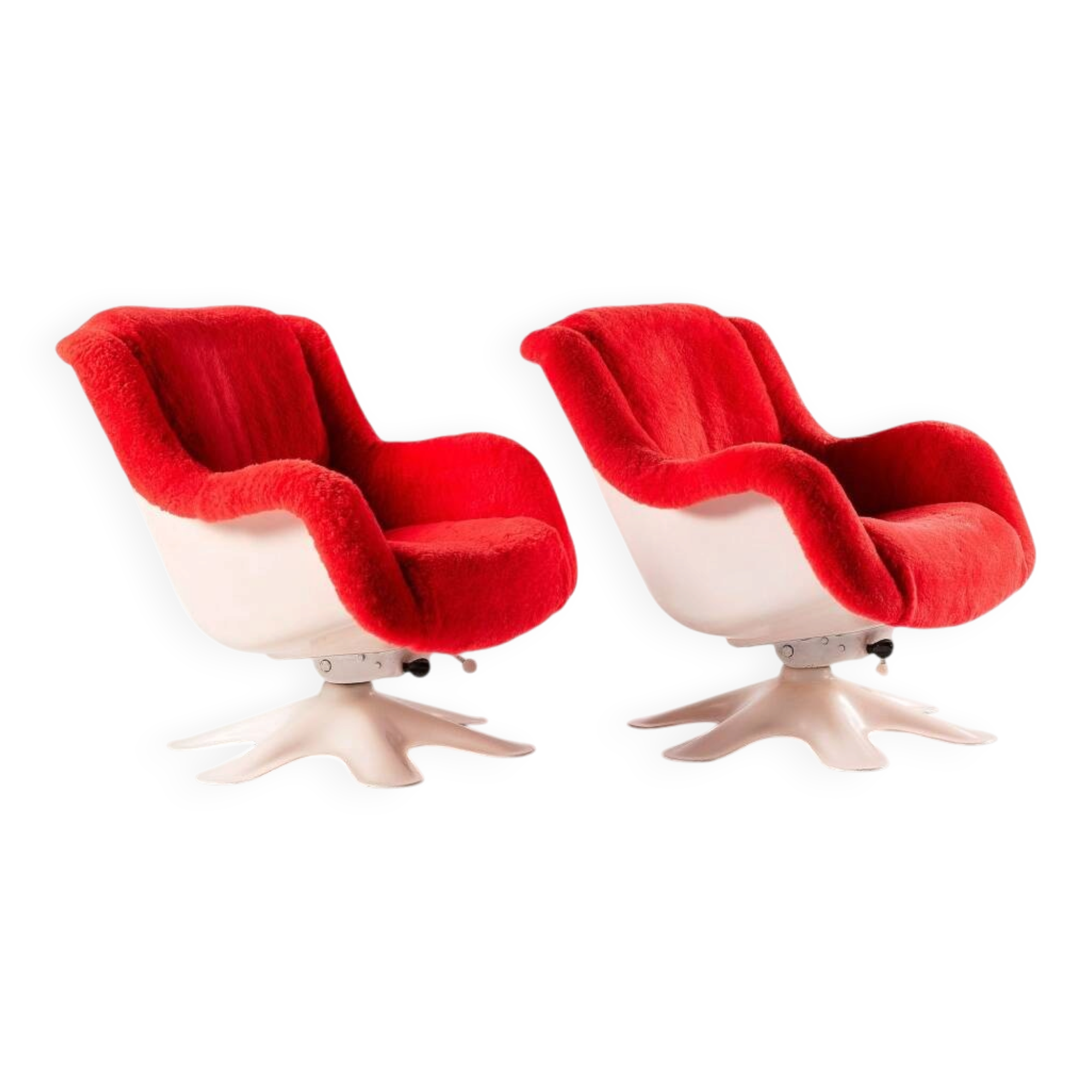 Pair of armchairs M418 – Yrjö Kukkapuro