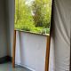 Vintage 1960s solid wood standing mirror
