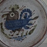 Vintage plate Michel Barbier Vallauris