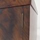 Swedish Grace Cabinet, Flamed Mahogany