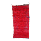 Red Boujad Moroccan rug - 207 x 88 cm