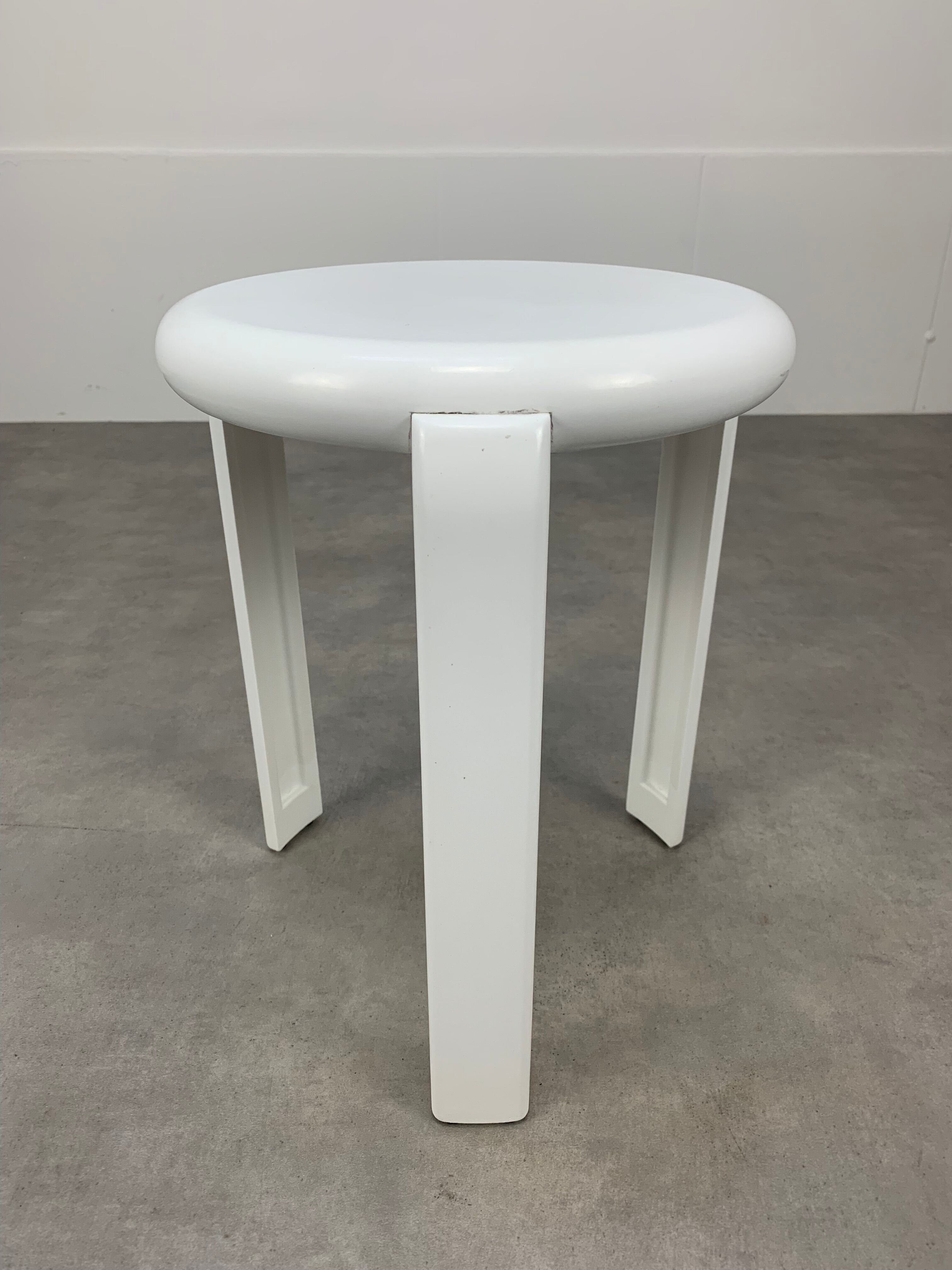 Tabouret tripode Metalplastica Lucchese, Italie, 1970