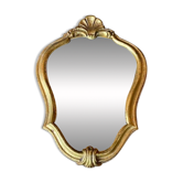 Small antique gilded mirror 30x22cm