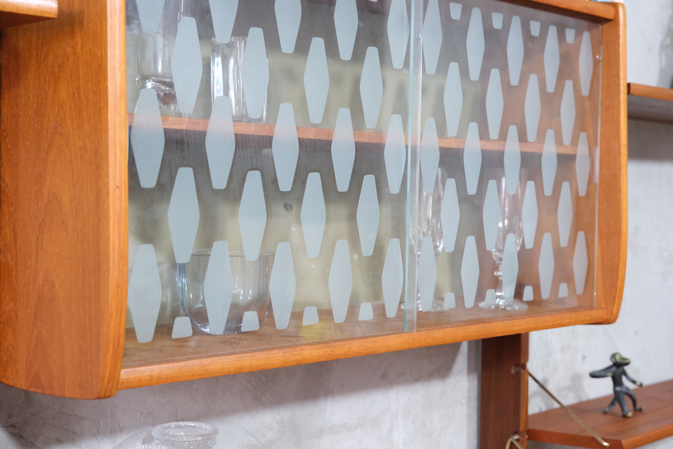 Mid Century Wall Unit by John Texmon, 1960's, Norway
