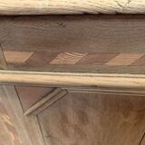 Chest in oak and marquetry of light wood XVIII century