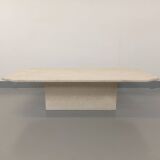 Vintage travertine coffee table from the 70s 80s