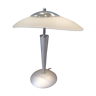 Metal mushroom lamp and Unilux glass