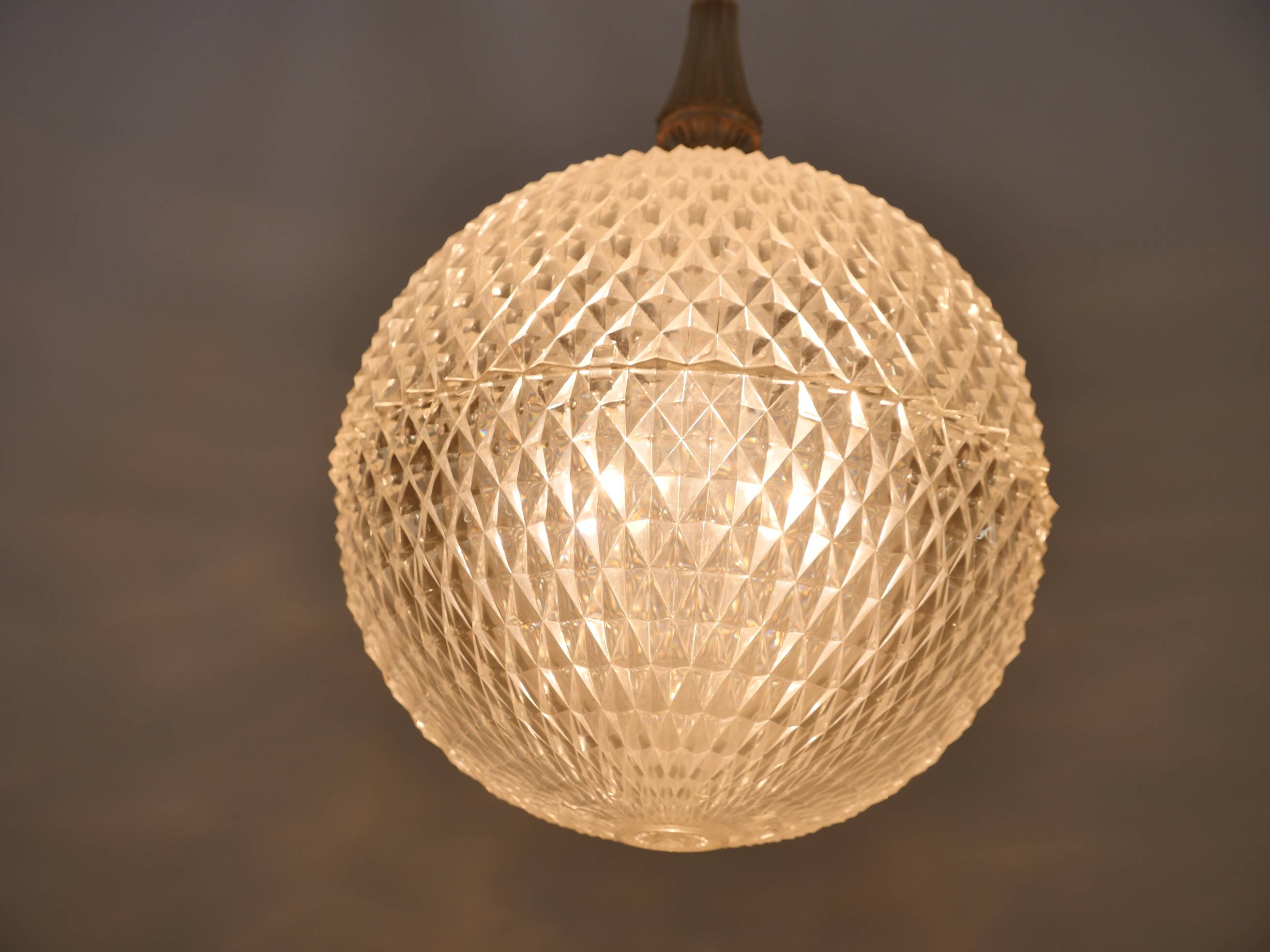 Space Age ceiling lamp in Acryl by Aloys Gangkofner for Erco, 1970s