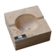 Travertine ashtray by Cerri Nestore