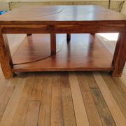 Design coffee table in 2 parts from around 1970.