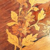 Table d'appoint en marqueterie de bois Napoléon III
