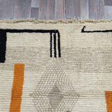 Beni Orain rug, handmade Moroccan rug, 150/250cm