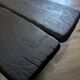 Burnt oak coffee table