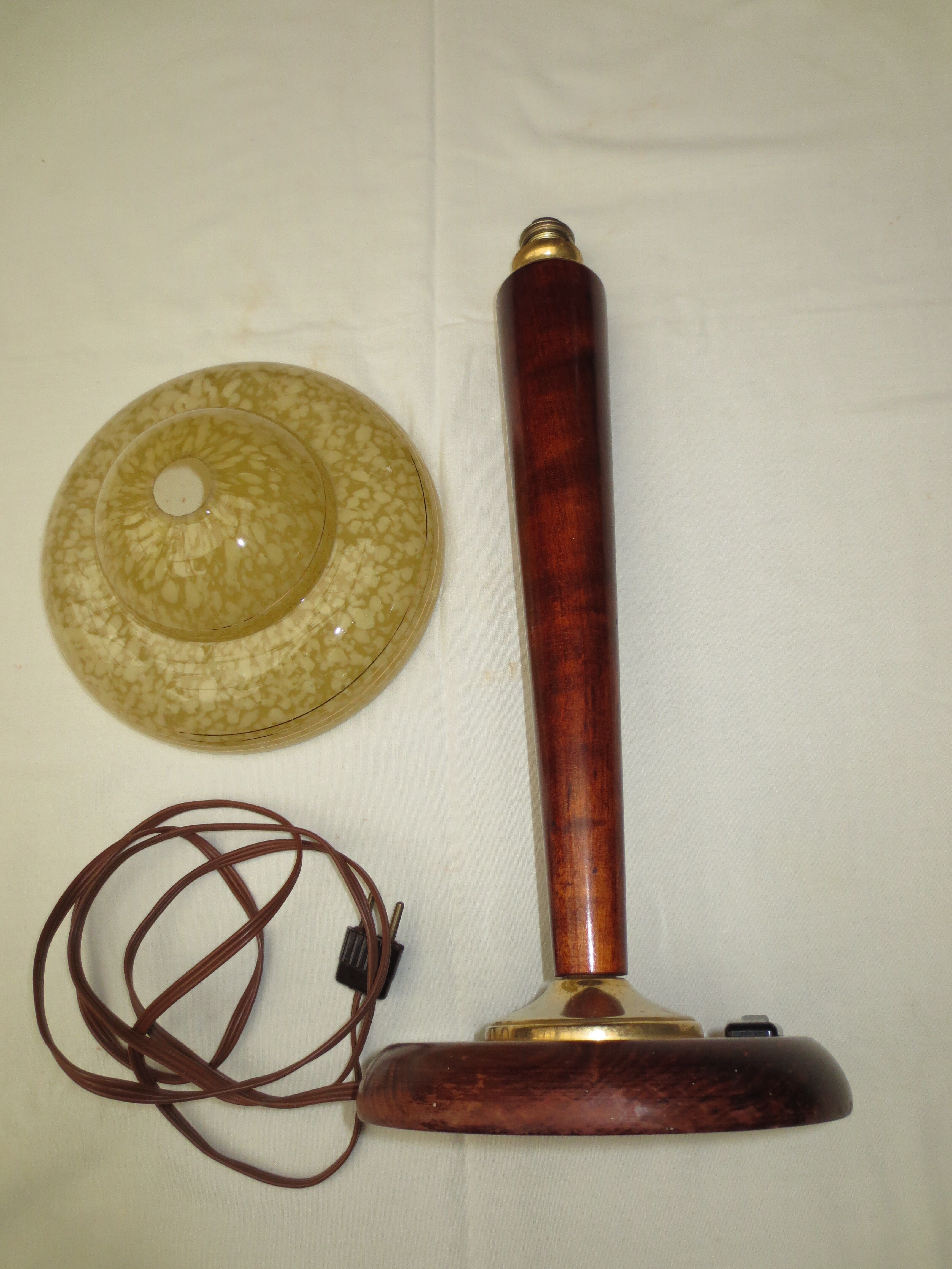 old art deco table lamp