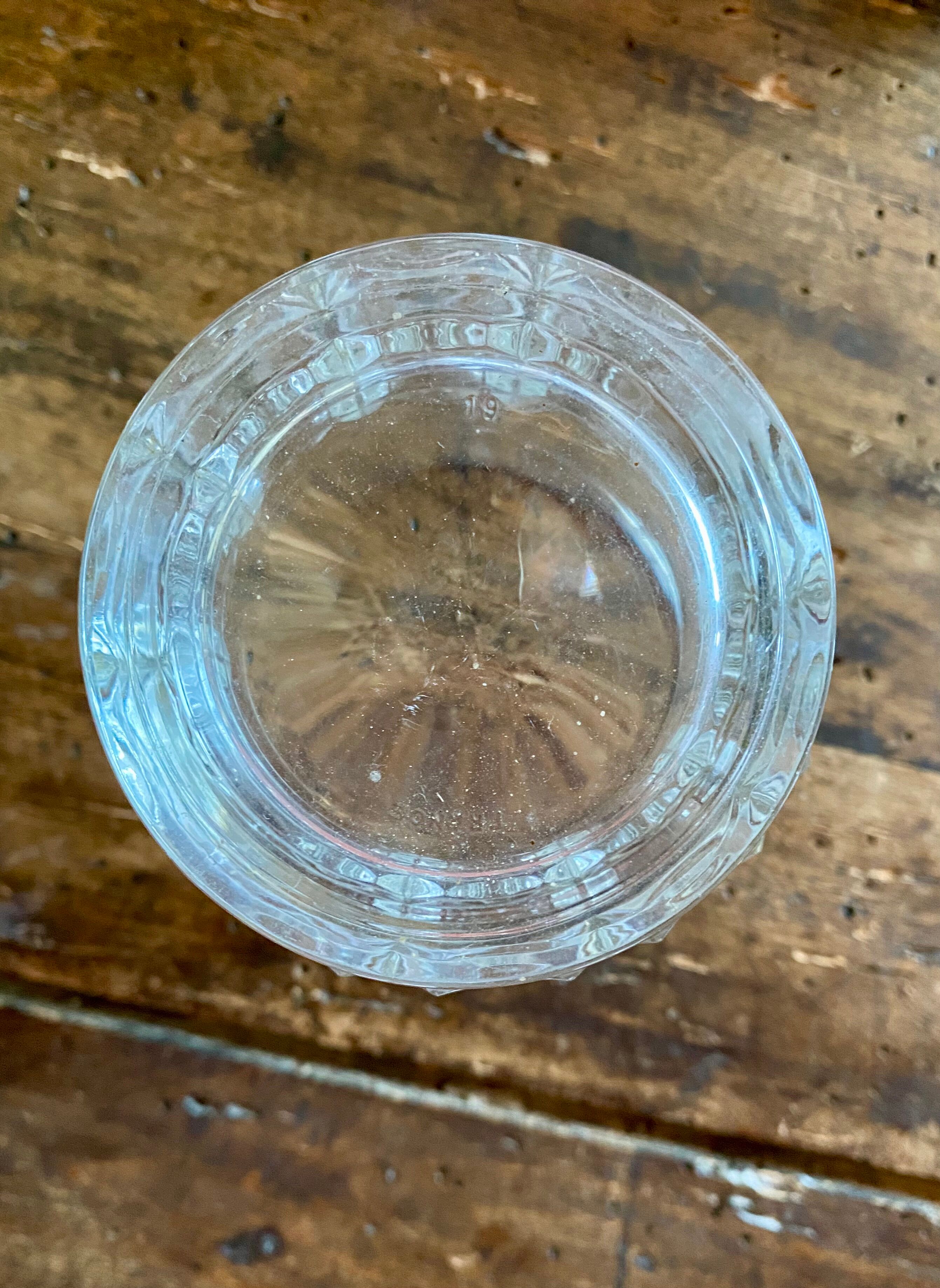 Vintage whisky glass