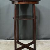 Beech pedestal table, by J. Hoffmann, Maison Thonet, Art Deco – 1930