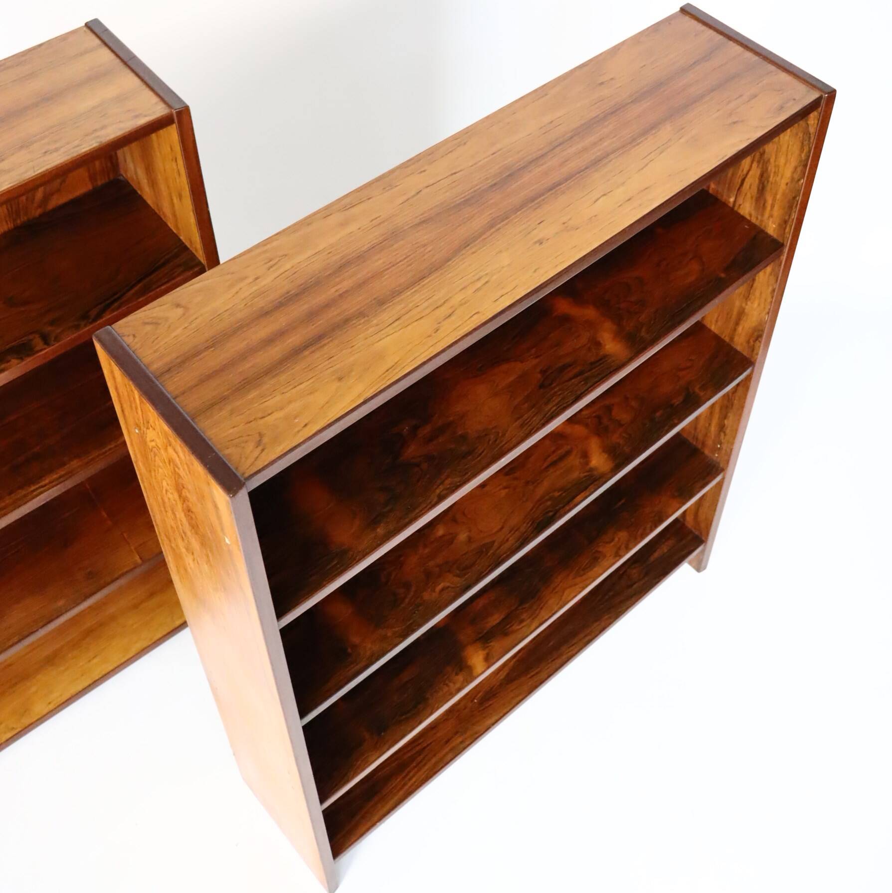 Pair of rosewood shelves from the 60s