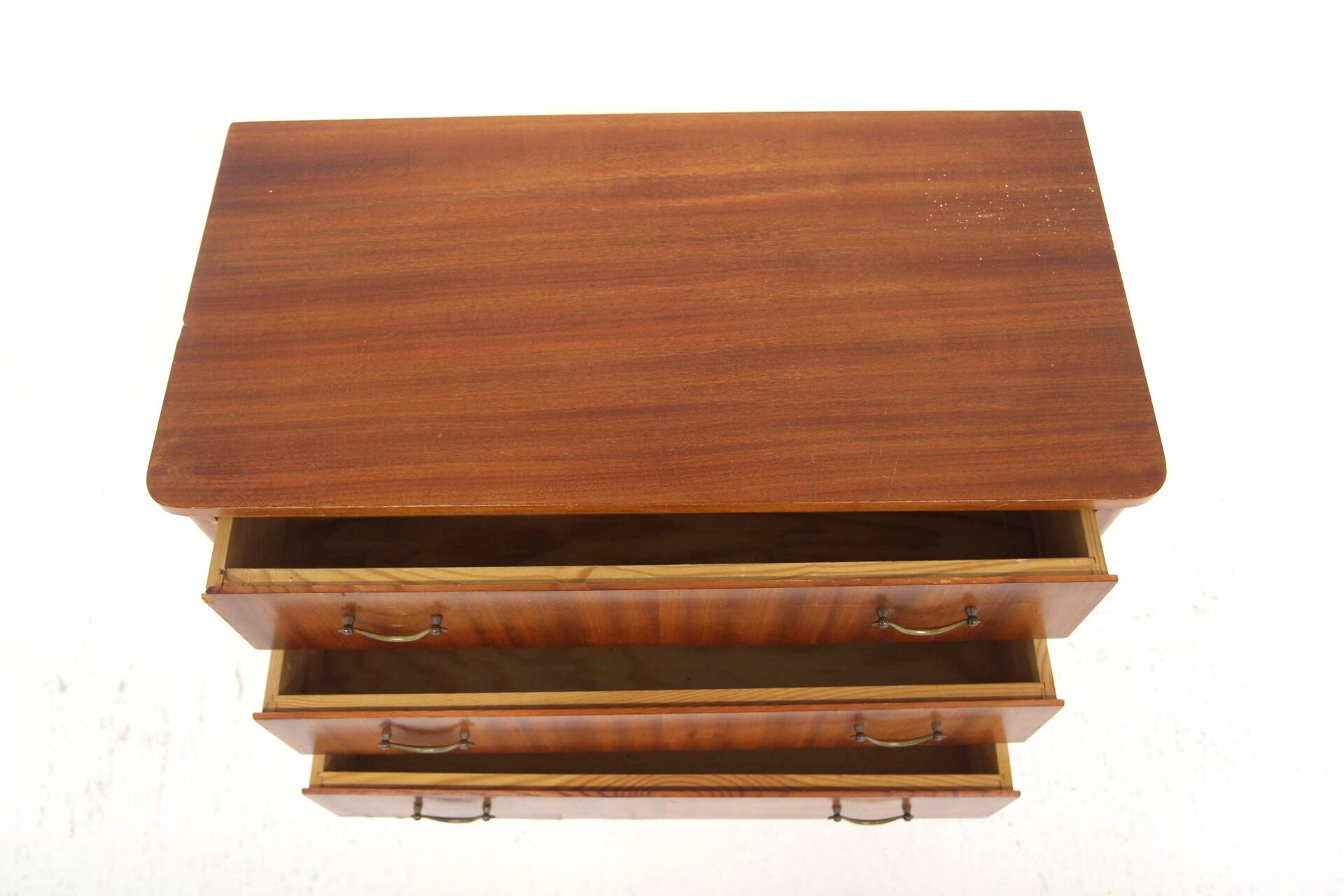 Scandinavian mahogany chest of drawers, Sweden, 1950