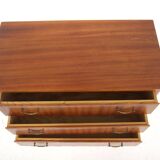 Scandinavian mahogany chest of drawers, Sweden, 1950