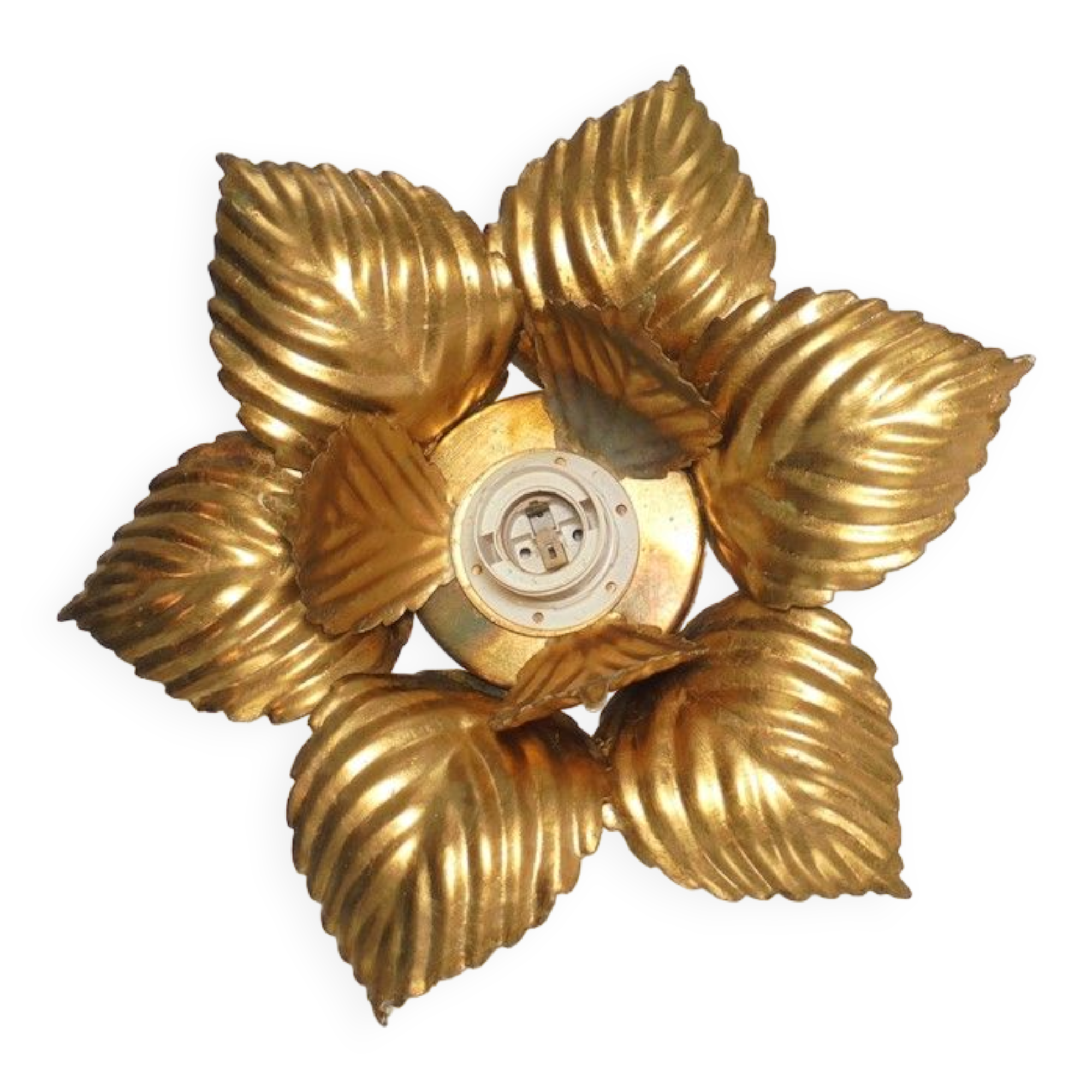 Masca golden flower wall lamp