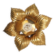 Masca golden flower wall lamp