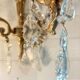 Pair of tassel sconces