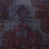 4x7 Burgundy & Blue Oriental Classic Turkish Vintage Rug, 136x230Cm
