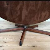 Vintage Danish Reclining Lounge Chair By Madsen & Schübel, 1970S