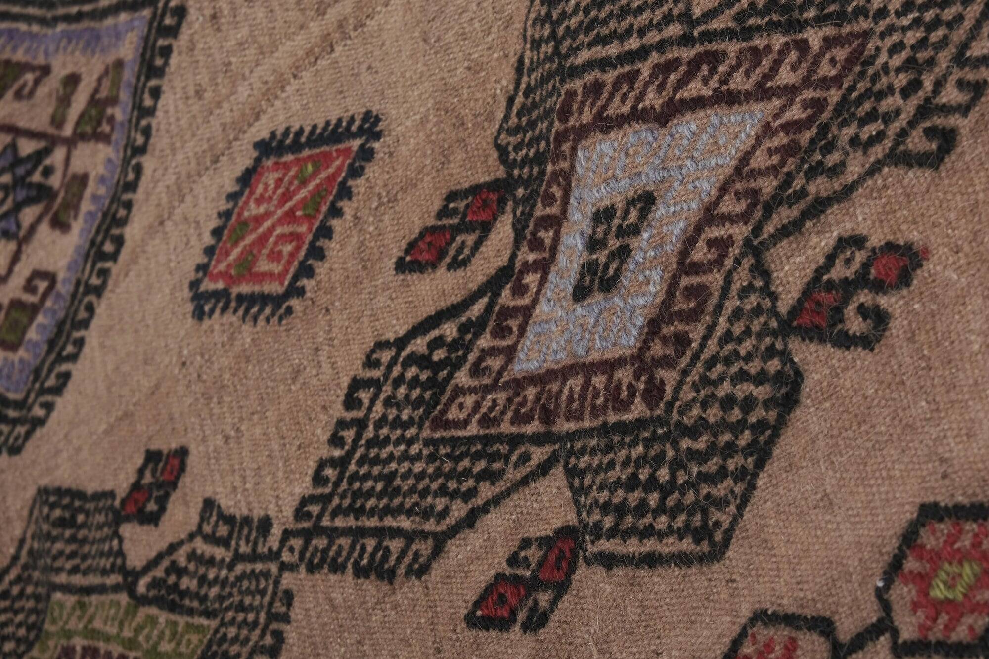 Vintage hand-embroidered textile 148x297 cm
