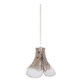 3 leafed murano glass pendant lamp by Carlo Nason for Mazzega