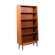 Danish conical bookshelf in teak by Johannes Sorth