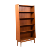 Danish conical bookshelf in teak by Johannes Sorth