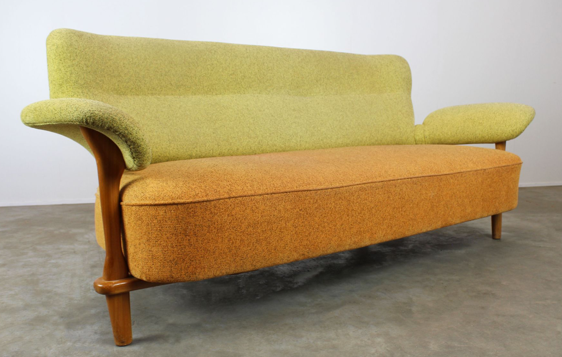 Mobilier de salon F109 avec fauteuil et canapé assorti par Theo Ruth pour Artifort 1950