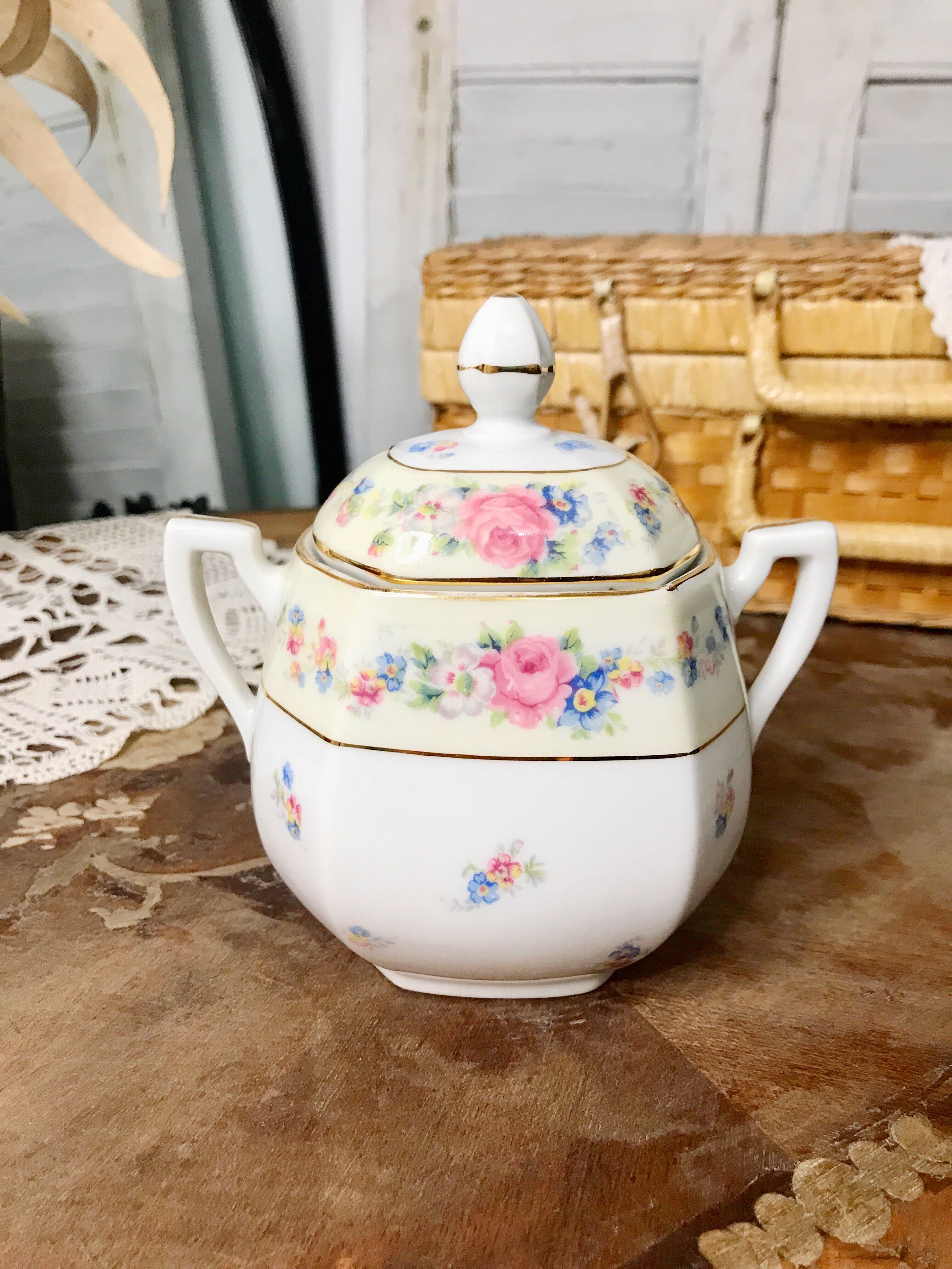Vintage sugar bowl