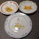 3 plates H Henriot bicentenaries of the revolution 1789-1989