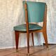 Suite of 4 chairs 50s skai